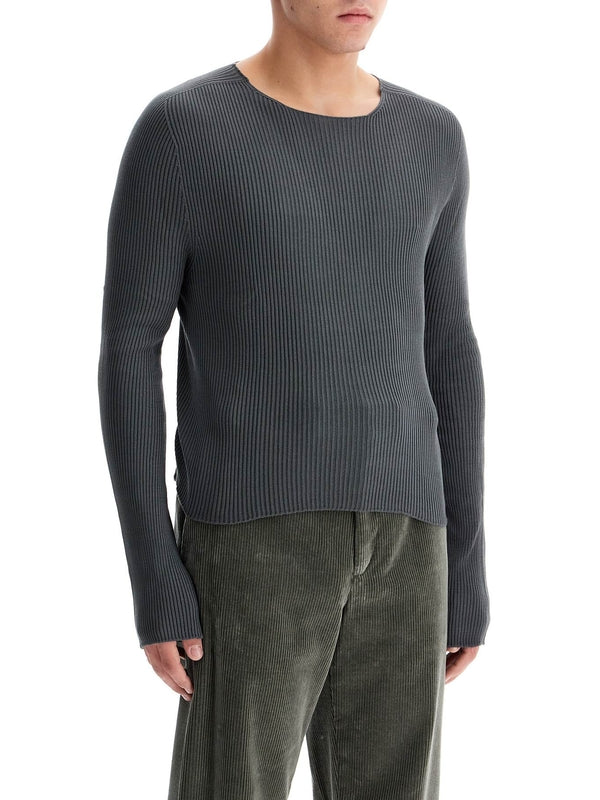 Slim-Fit Knit Pullover Sweater