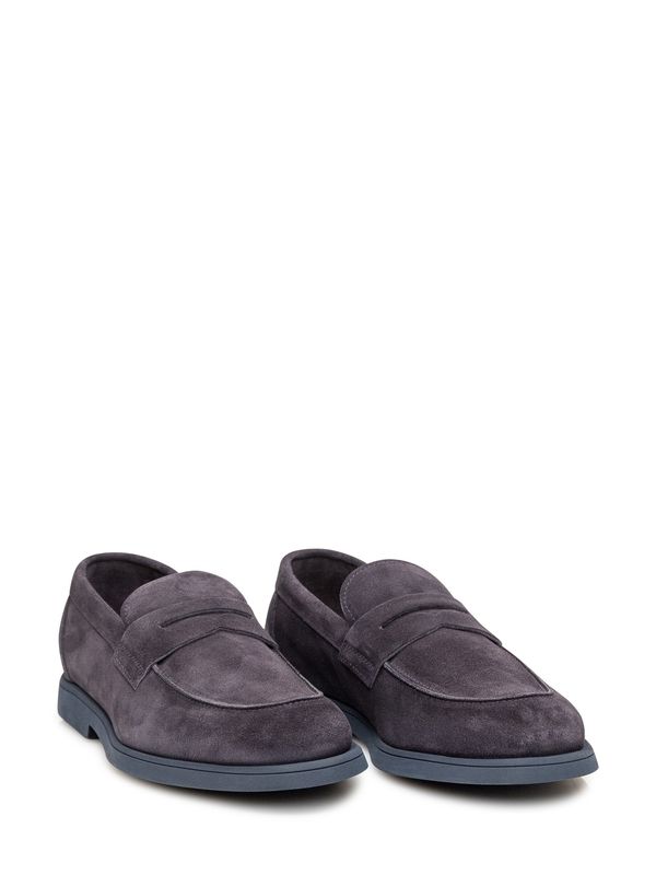 Suede Penny Loafers