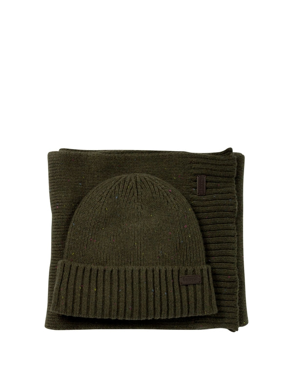 Barbour Green Beanies
