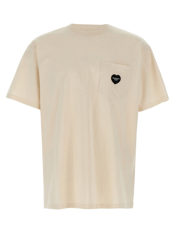 Carhartt Beige Short Sleeve T-Shirt