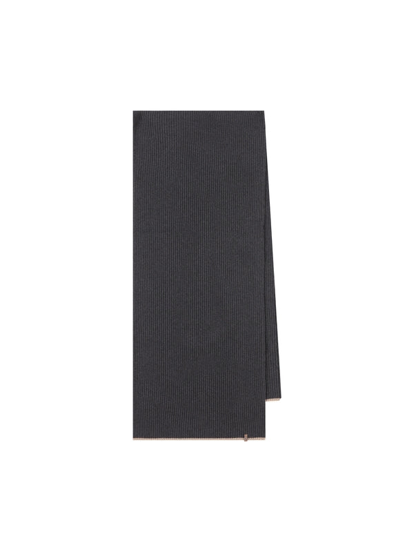 Ribbed Cashmere Muffler