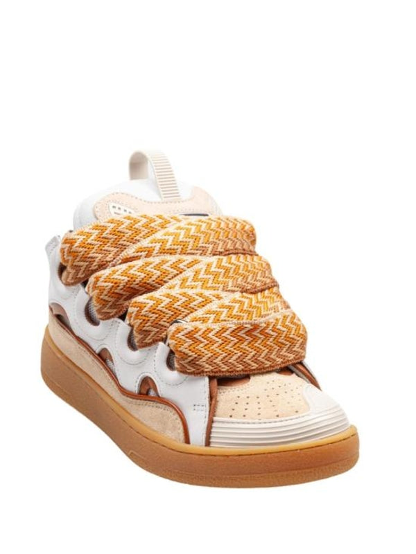 Lanvin Beige Low Top Sneakers