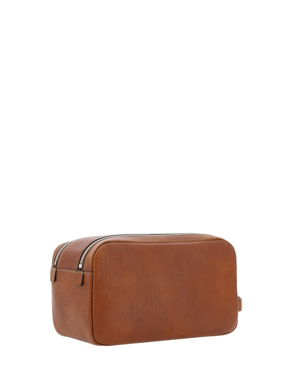 Grain Leather Pouch