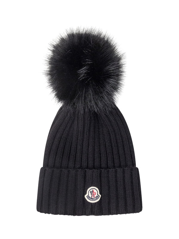 Moncler Black Beanies