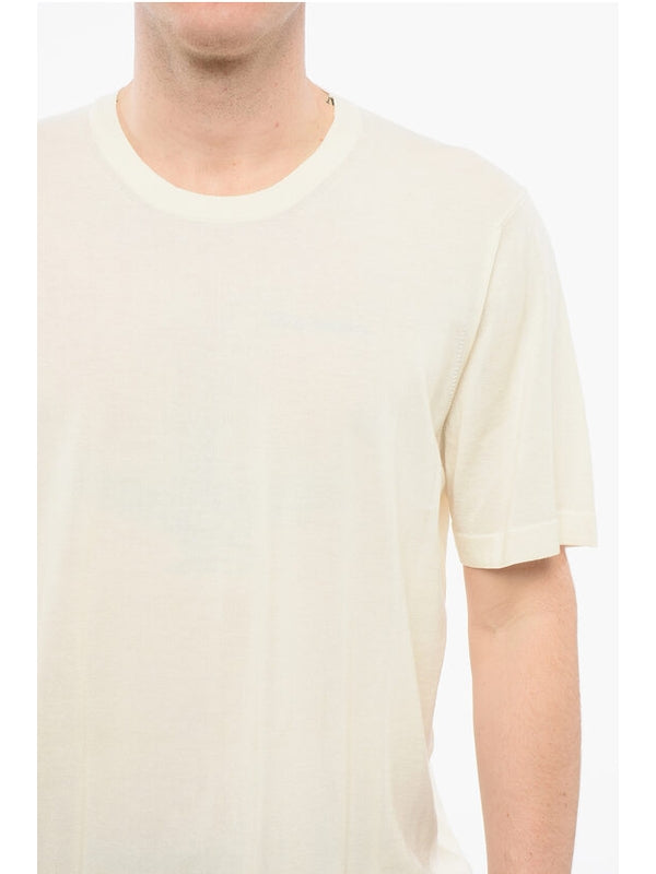 Drumohr Beige Half Sleeve