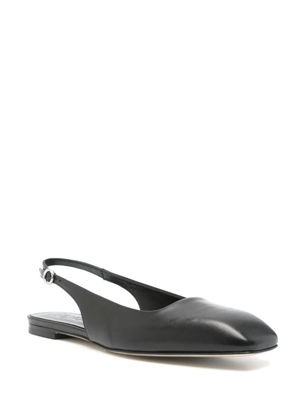 Ady Black Flat Shoes