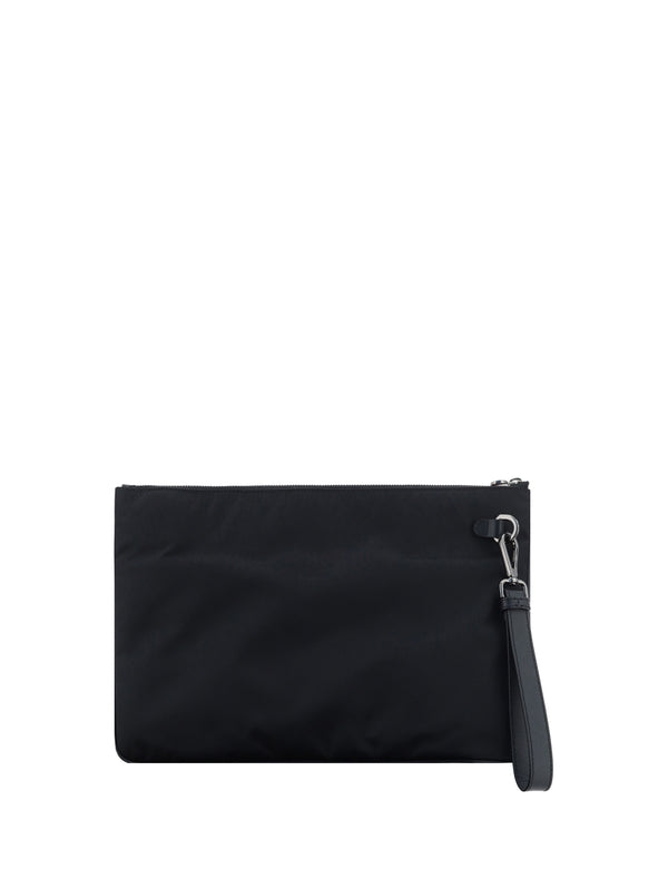 Kiton - Metal Logo Clutch - Jente