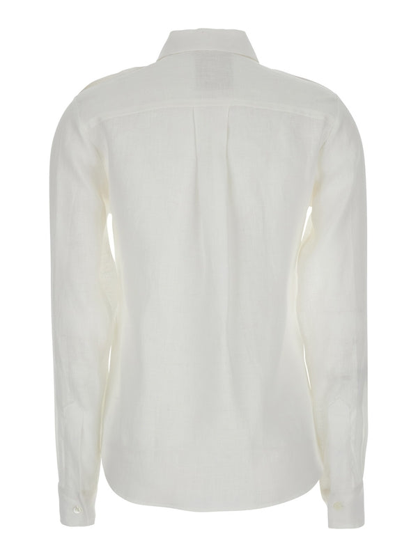 Front Pocket Linen Shirt