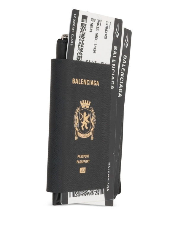 Balenciaga Black Card Wallet