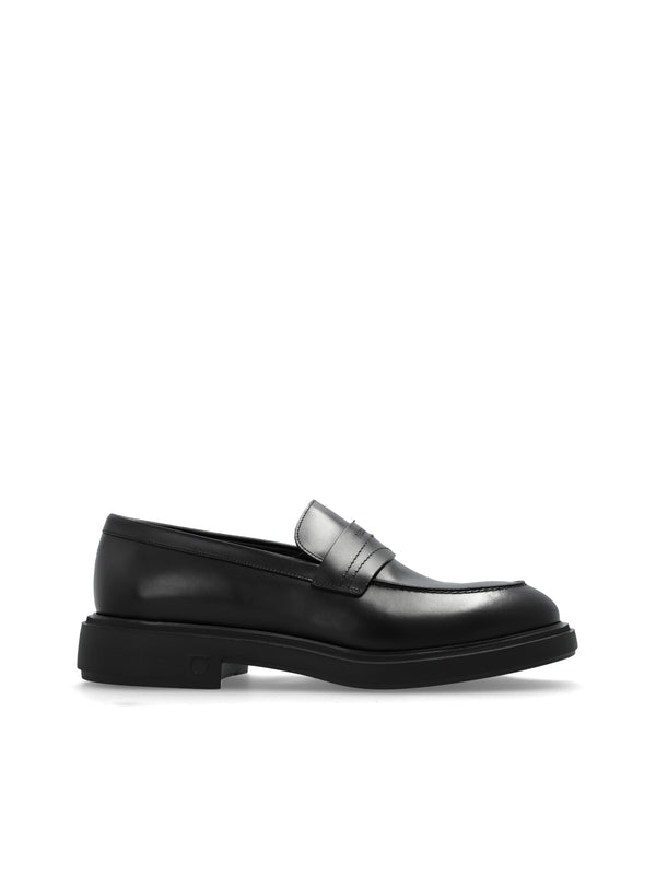 Caligola Leather Penny Loafer