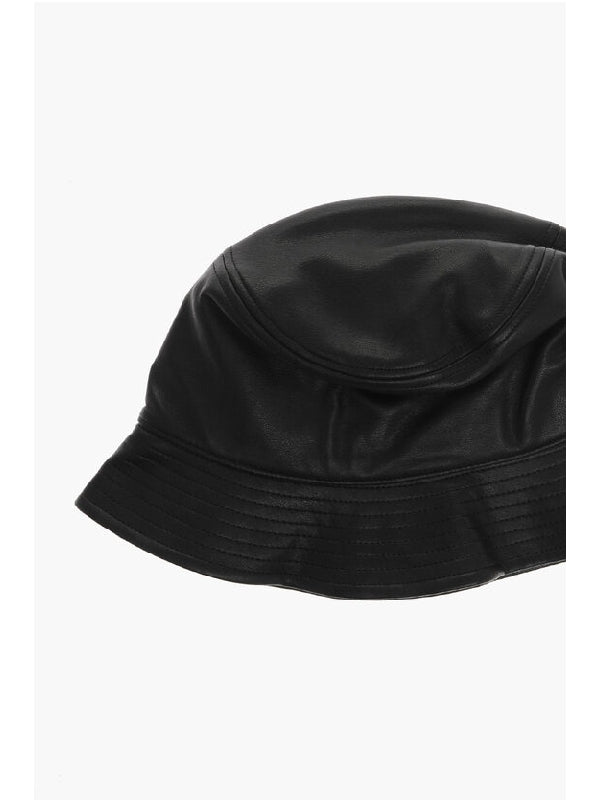 Vida Fake Leather Bucket Hat