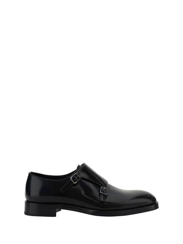 Leather Monkstrap Shoes