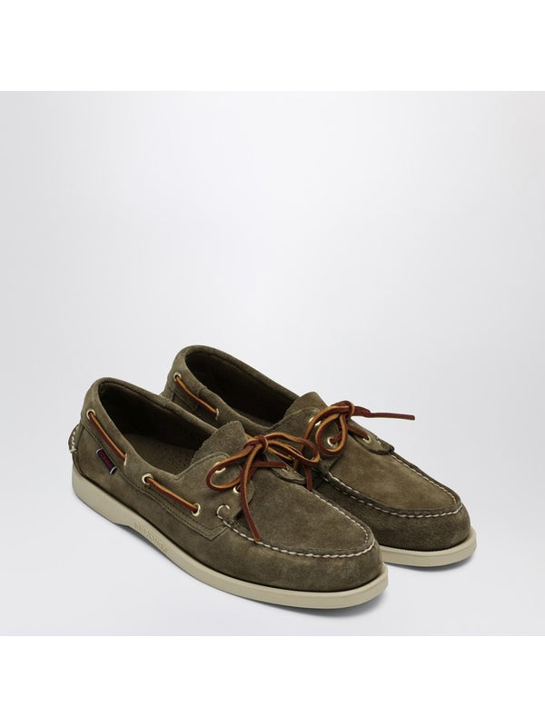 Sebago Grey Boat Shoes