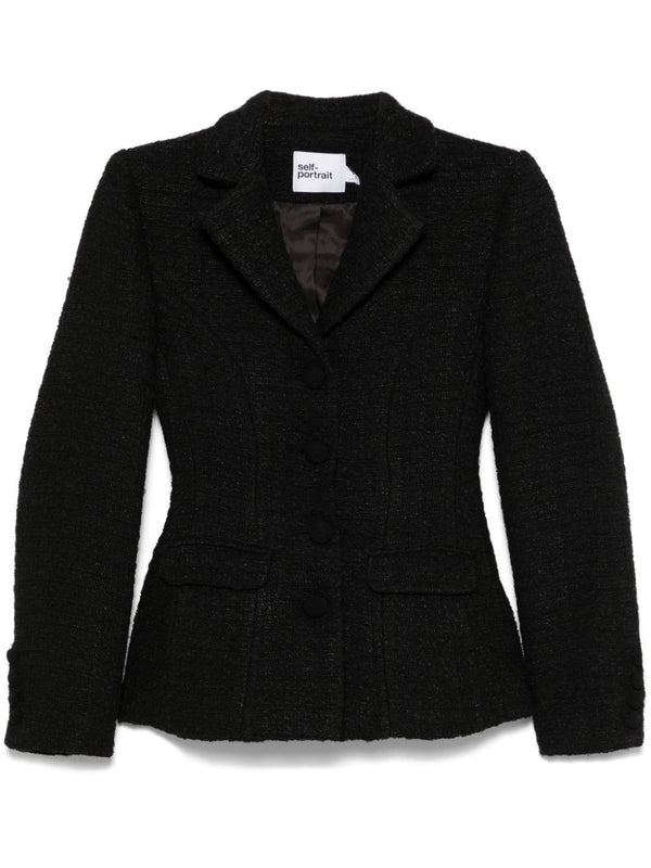 Single Boucle Tailored Jacket