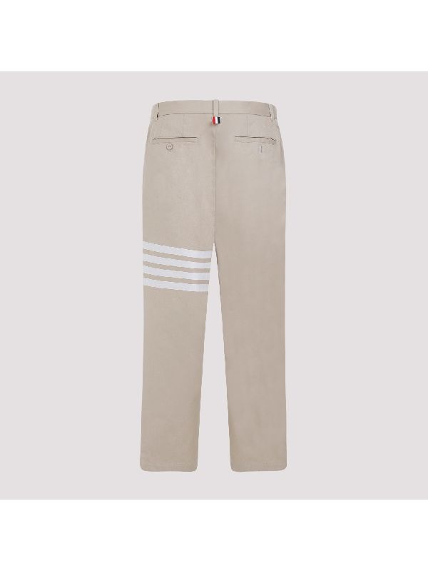 4-Bar Cotton Pants