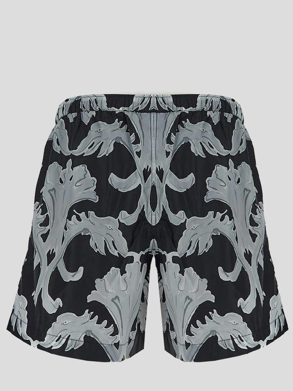 Allover Print Swim Shorts