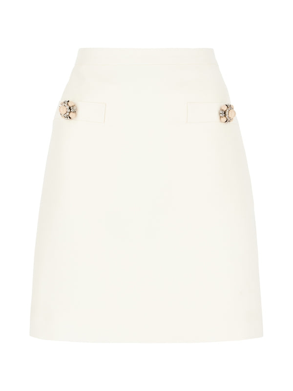 Valentino White Skirts