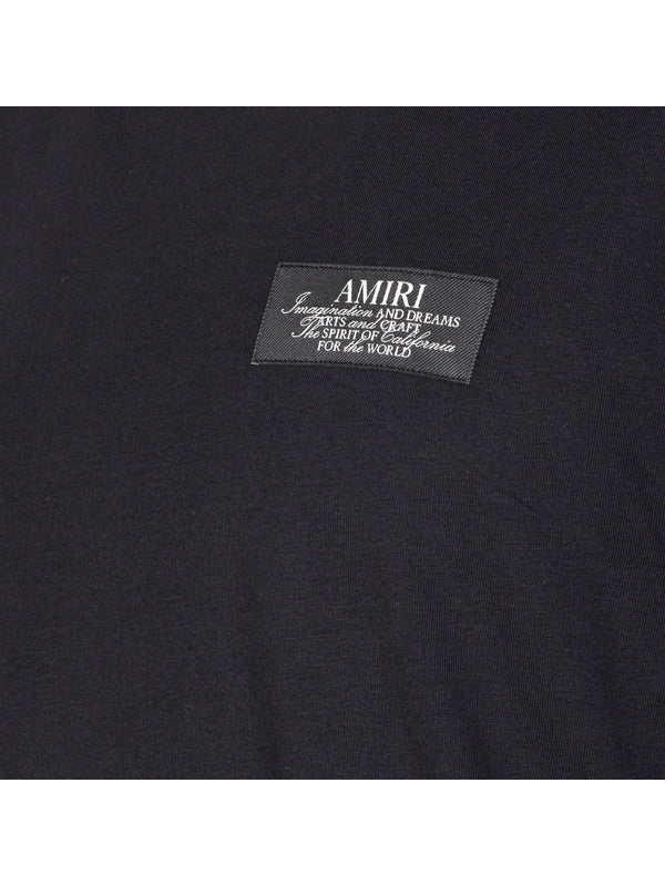 Amiri Black Half Sleeve