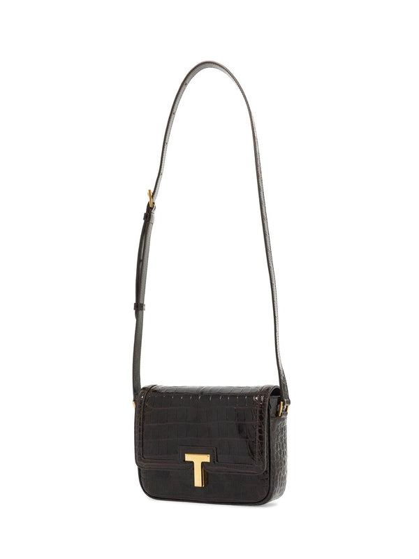 Wallis Croco Effect Leather Crossbody Bag