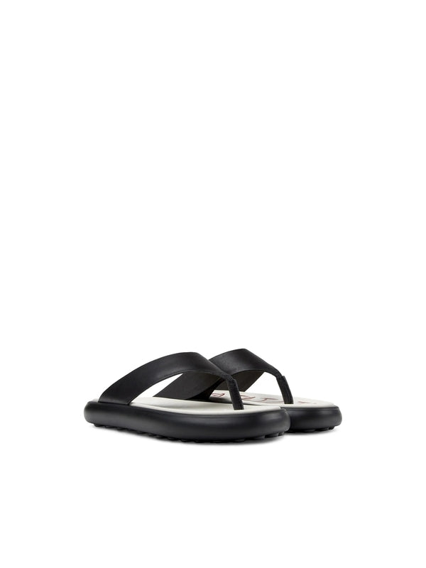 Camper Black Flip Flops