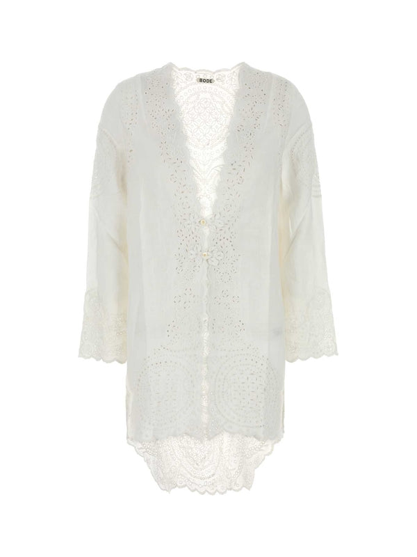 Bode White Cardigans