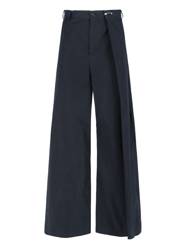 Wide Leg Pleats Pants