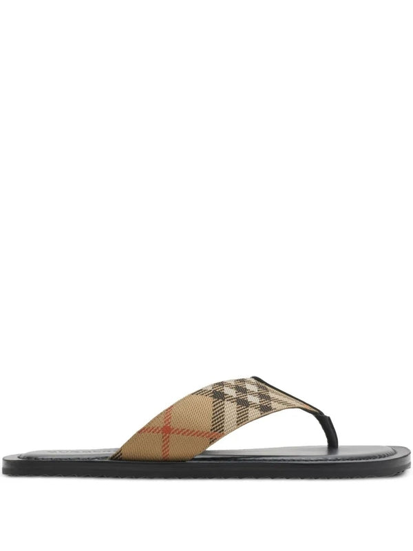 Pavillon Check Flip Flop