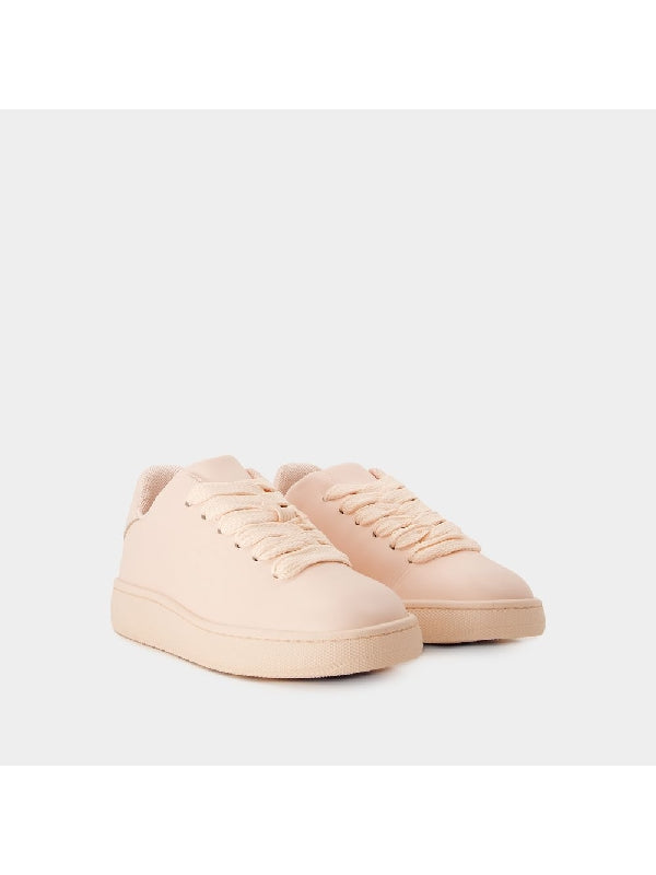 Bubble Calfskin Lace-Up Sneakers