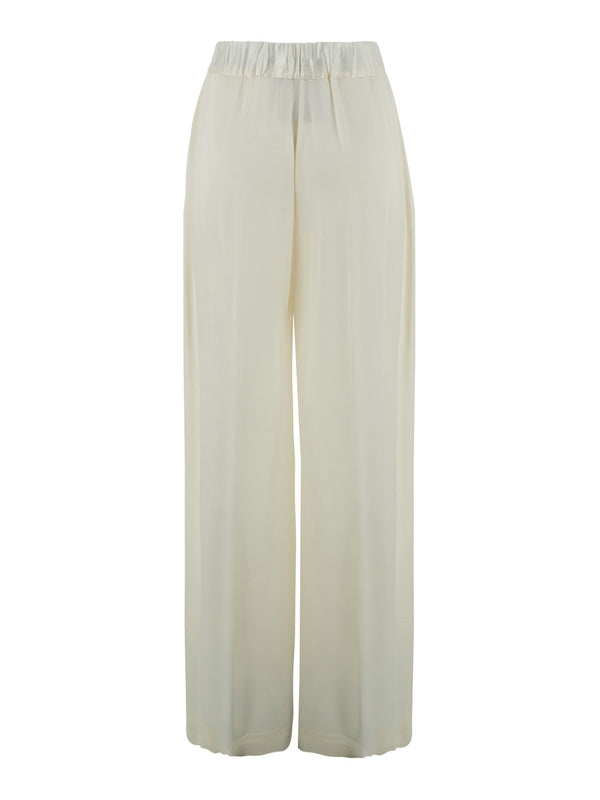 SATIN PANTS Trousers