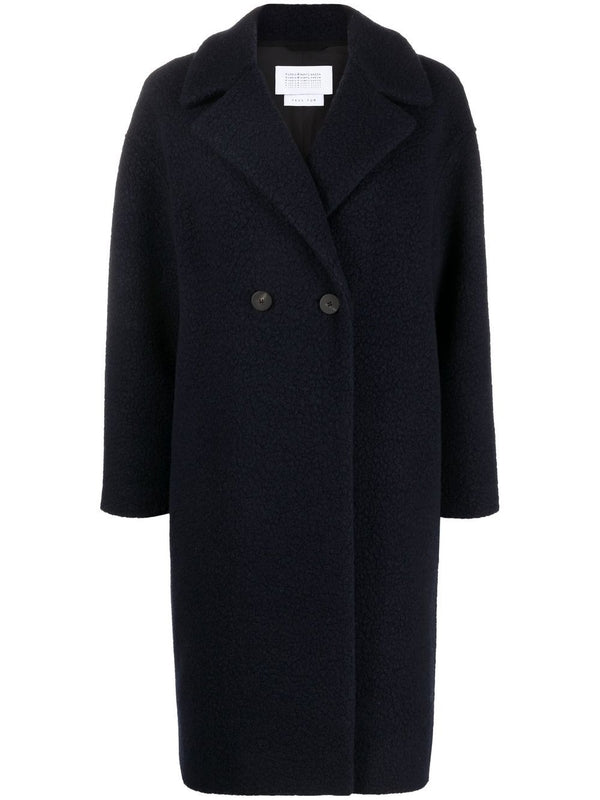 Wide Lapel Double Breasted Coat