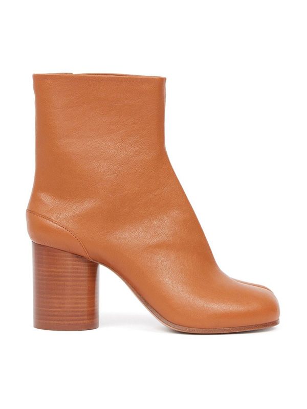 Tabi Leather Ankle Boots