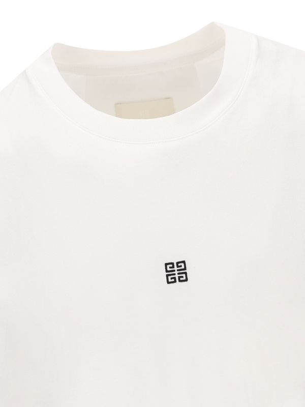 4g Logo Cotton Short-sleeve T-shirt