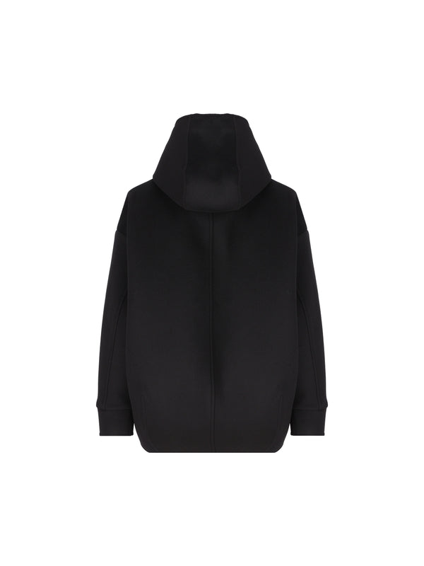 Wool Cashmere Hood Coat - Jente