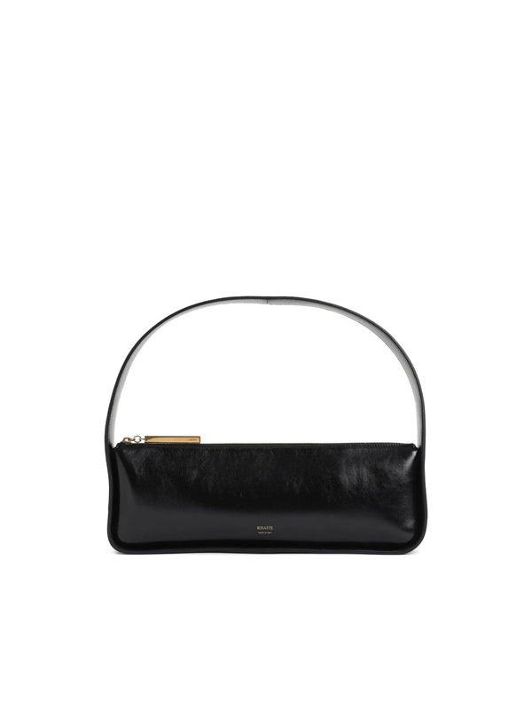 Lori Logo Calfskin Shoulder
  Bag