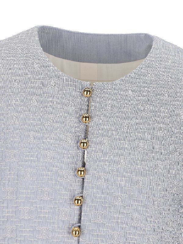 Triomphe Pattern Cotton Jacket