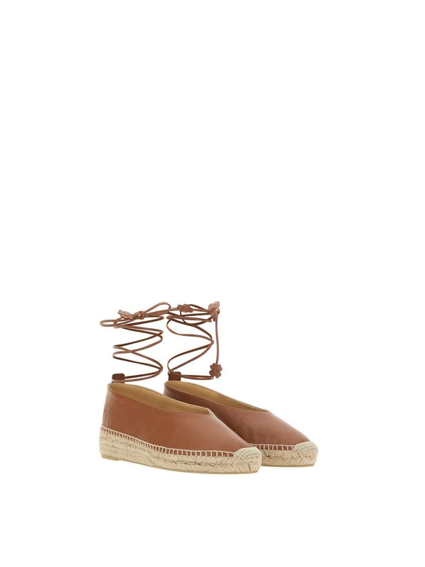 Castañer Brown Flat Shoes