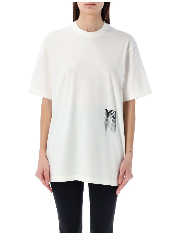 Y-3 - Graphic Logo Short Sleeve T-shirt - Jente