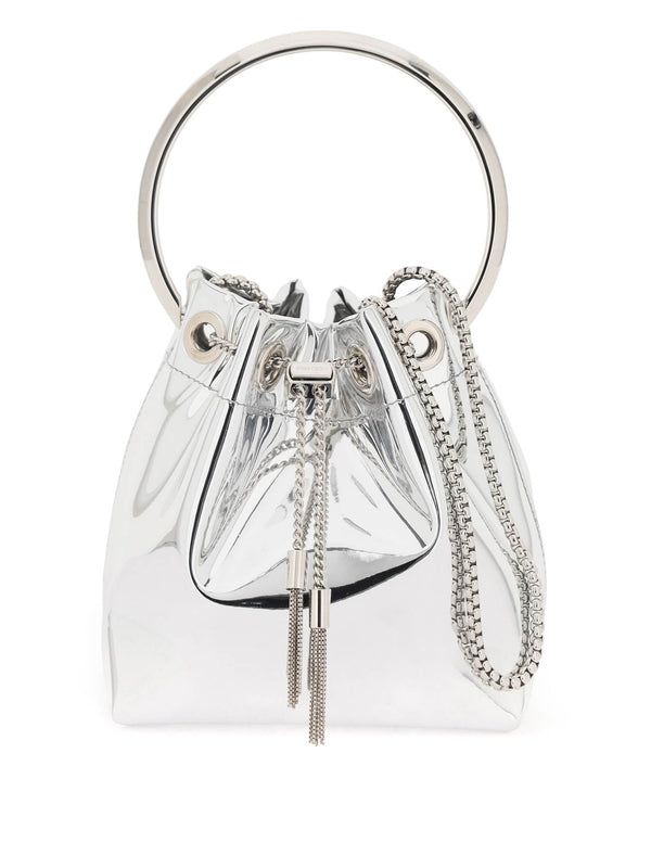 Bon Bon Metallic Bucket Bag