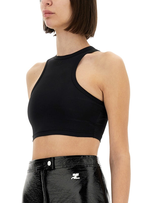 Scuba Tech Crop Sleeveless