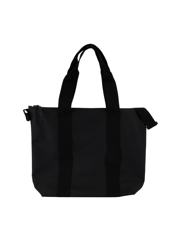 Rains Black Tote Bags