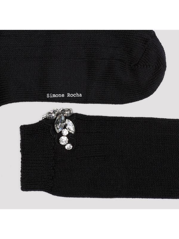 Jewel Embellished Socks