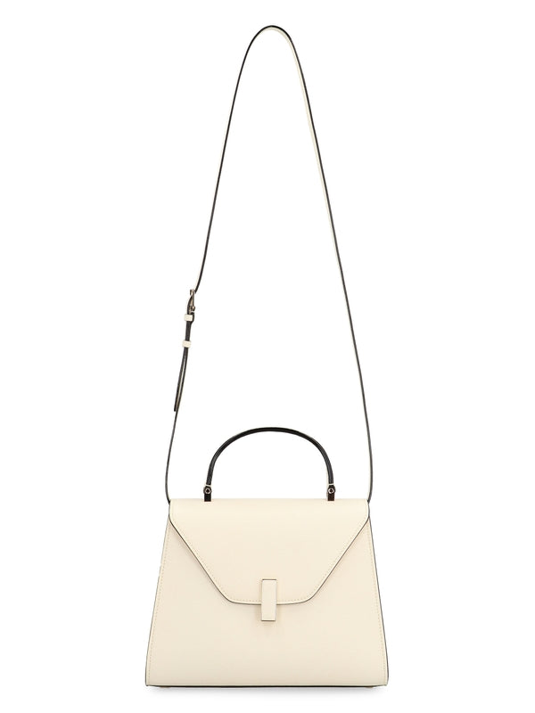 Iside Flap Leather Medium Tote Bag