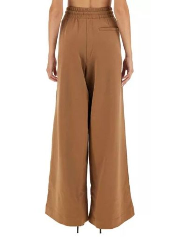 Drawstring Banded Cotton Pants