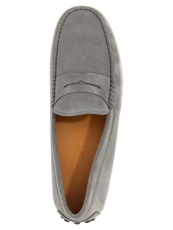 Logo Suede
  Slip-on Loafers