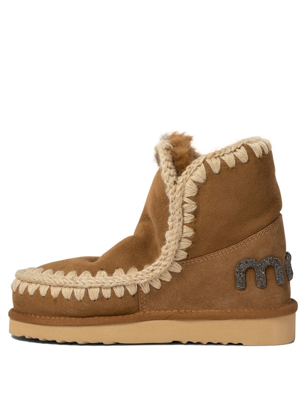 Eskimo 18 Logo Patch Ankle Boots