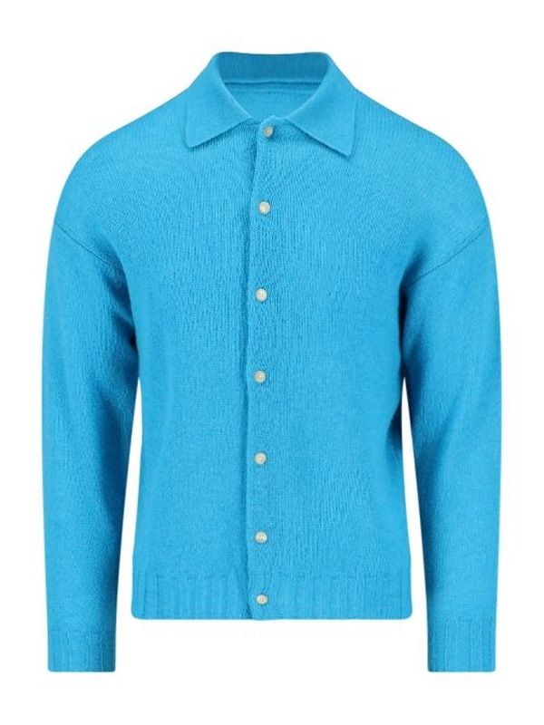 シェットランドウールカシミアカーディガン