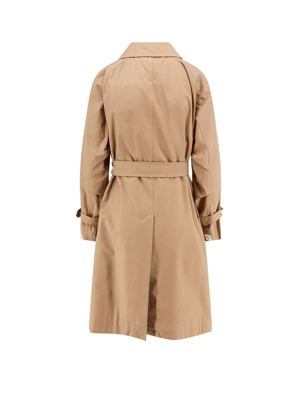 Belt Cotton Blend Trench Coat