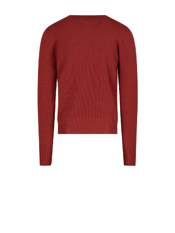 Crew Neck Cashmere Knit