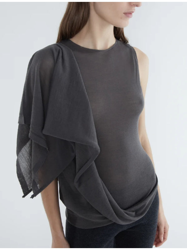Willy Semi-Sheer Sleeveless Top