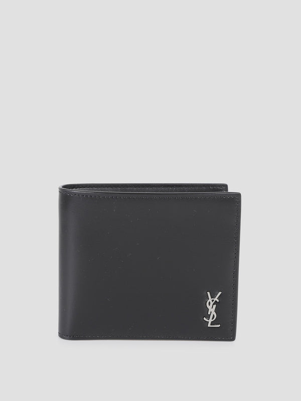 Saint Laurent Black Wallets